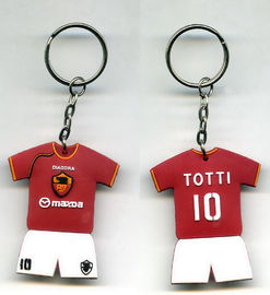 PVC Keychains красного футбола Манчестера Юнайтеда выдвиженческие мягкие/резина