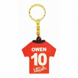 PVC Keychains красного футбола Манчестера Юнайтеда выдвиженческие мягкие/резина
