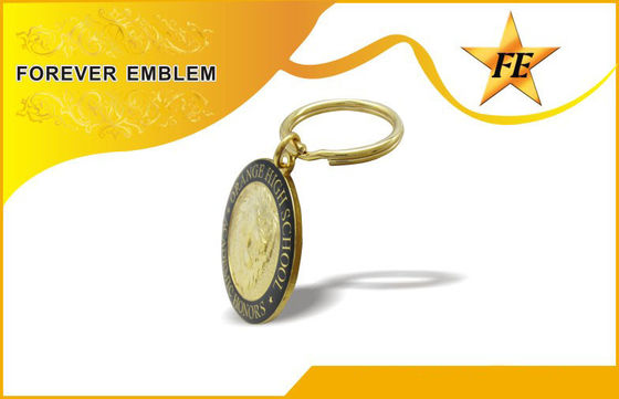 Изготовленный на заказ металл выдвиженческое кольцо Keychains/металла ключевое для подарка дела