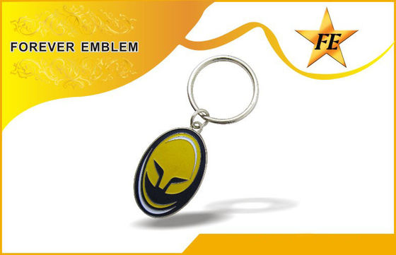 Никеля Низк-Руководства Keychains подарков дела металл плакировкой выдвиженческого свободный