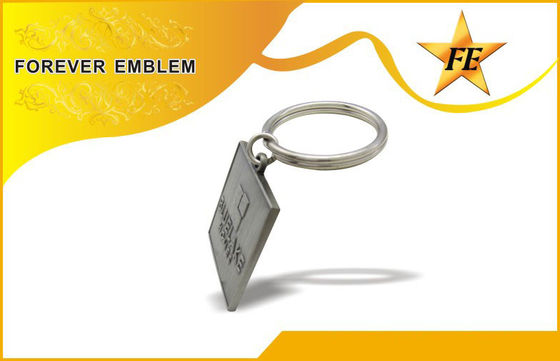 Квадрат выдвиженческое Keychains сплава цинка утюга эмали для подарков годовщины
