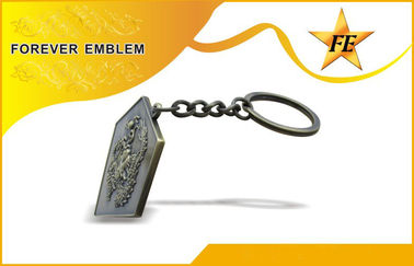 Низкий сплав выдвиженческое Keychains/кольцо для ключей цинка кадмия с нестандартной конструкцией