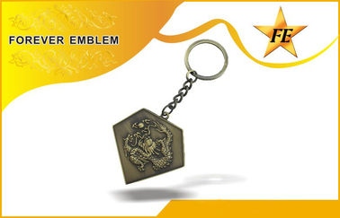 Низкий сплав выдвиженческое Keychains/кольцо для ключей цинка кадмия с нестандартной конструкцией