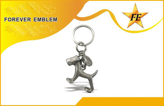 Металл выдвиженческое Keychains бронзовых/меди 3D с кольцом разделения + кольцом скачки