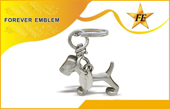 Металл выдвиженческое Keychains бронзовых/меди 3D с кольцом разделения + кольцом скачки