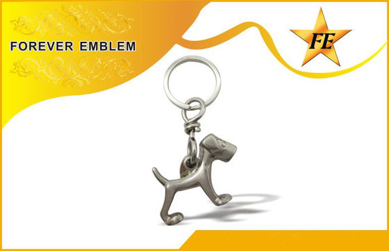 Металл выдвиженческое Keychains бронзовых/меди 3D с кольцом разделения + кольцом скачки