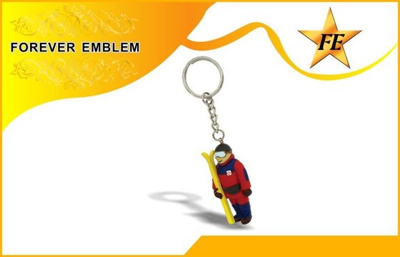Полное 3D выдвиженческое Keychains с нестандартной конструкцией с стандартом EN71