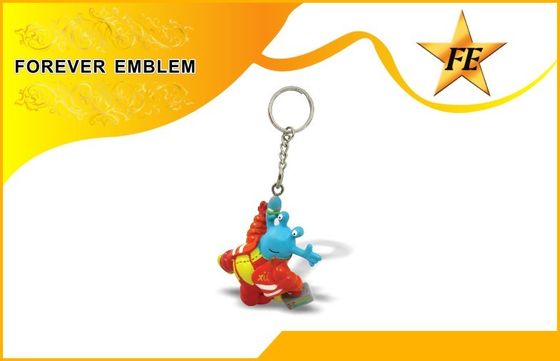 Полное 3D выдвиженческое Keychains с нестандартной конструкцией с стандартом EN71