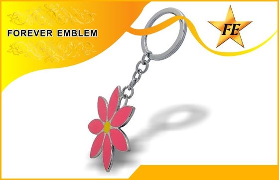 Имитационное трудное выдвиженческое Keychains с плакировкой никеля, изготовленным на заказ keychain 3D