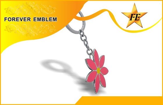 Имитационное трудное выдвиженческое Keychains с плакировкой никеля, изготовленным на заказ keychain 3D