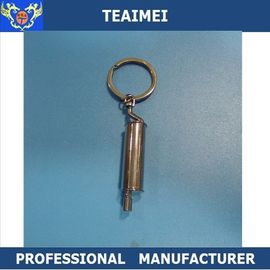 Оцинковывайте сплав/латунный держатель ключевого кольца Keychains ключа автомобиля выхлопной трубы
