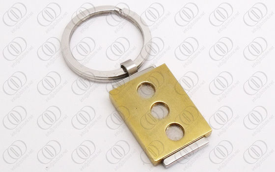 Золото Keychain способа розовое, цепь золота нержавеющей стали ключевая