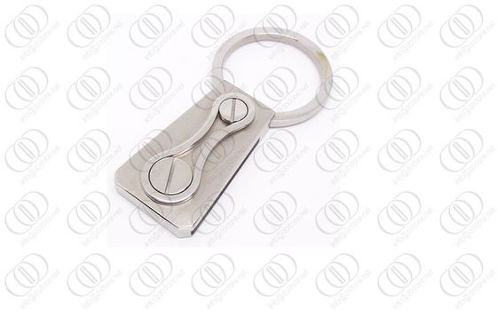 Держатель ключа Keychain нержавеющей стали винтов 316L с почищенной щеткой и отполированной отделкой