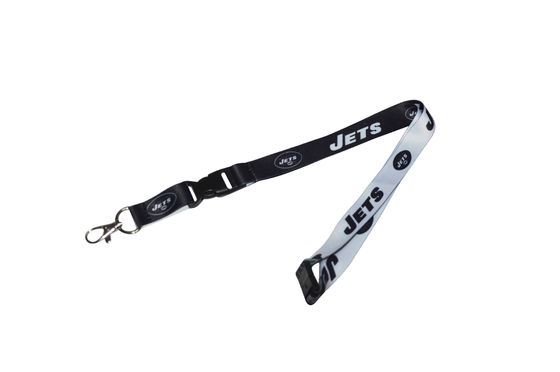 Держатель значка удостоверения личности ожерелья Keychain талрепа футбола Нью-Йорк Джетс NFL отделяемый - Breakaway