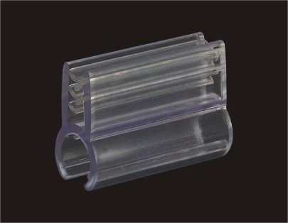 Прозрачный держатель держателя знака розницы PVC/ярлыка полки супермаркета для обозначая цены